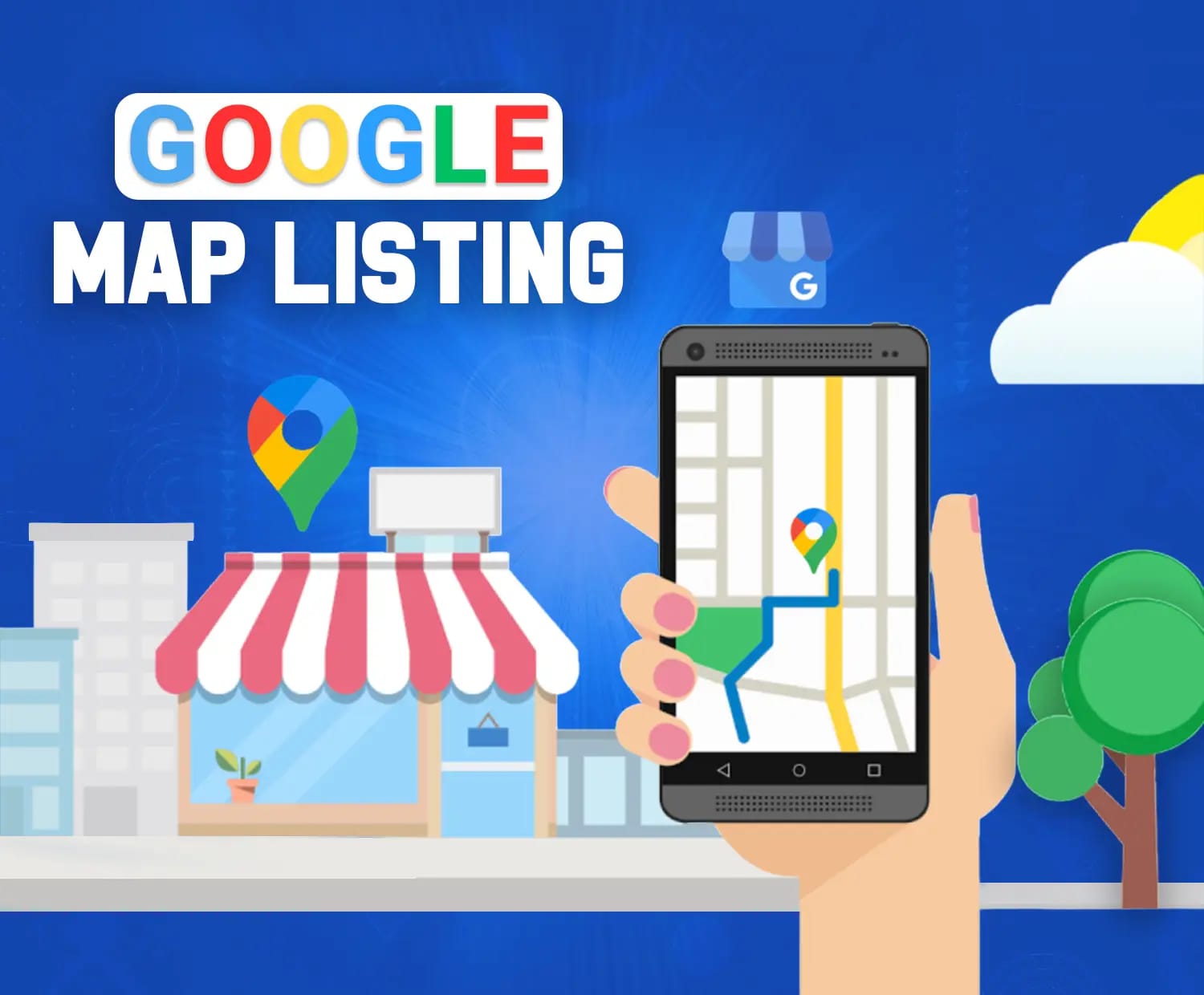 Google Map Listing