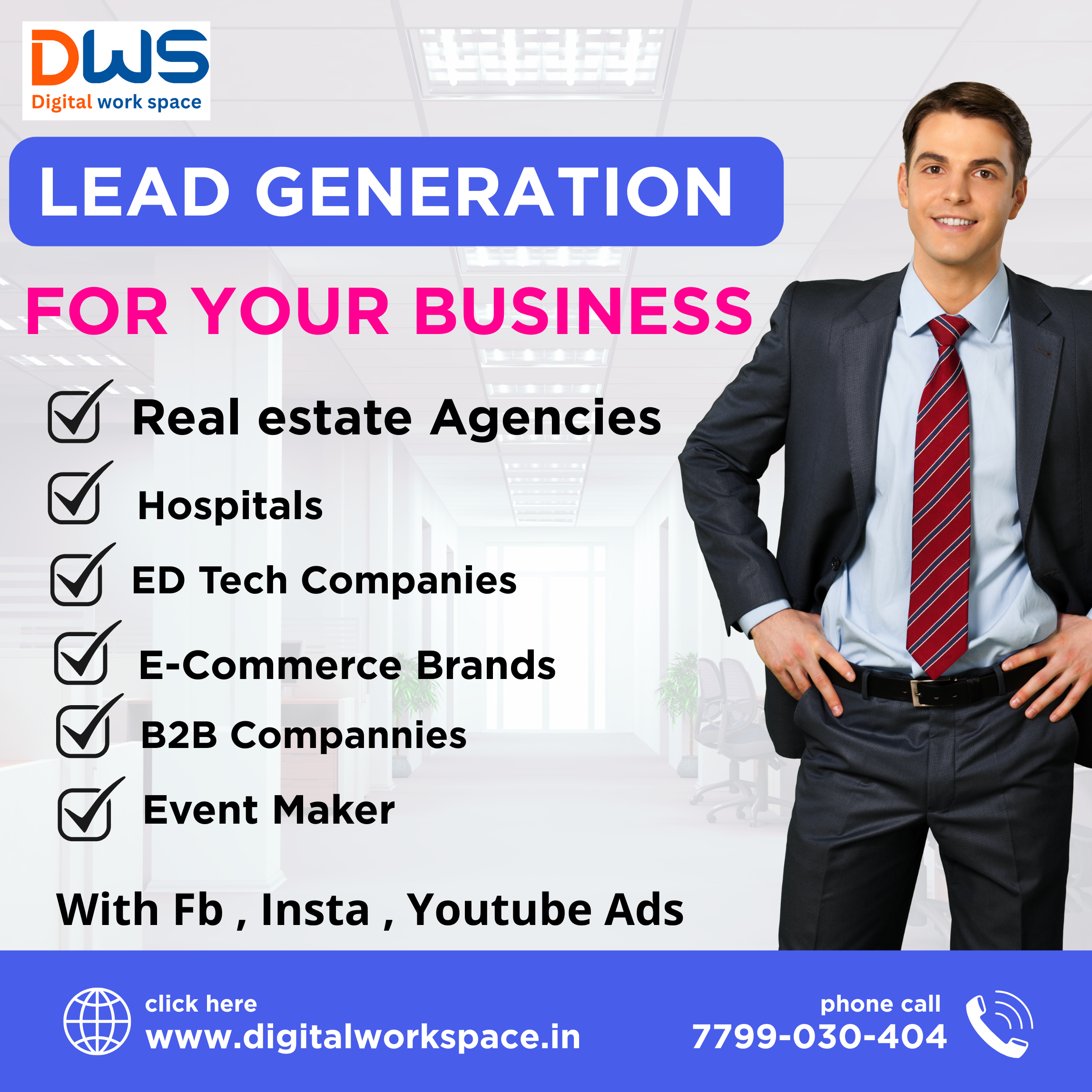LEAD GENERATION- digital work space