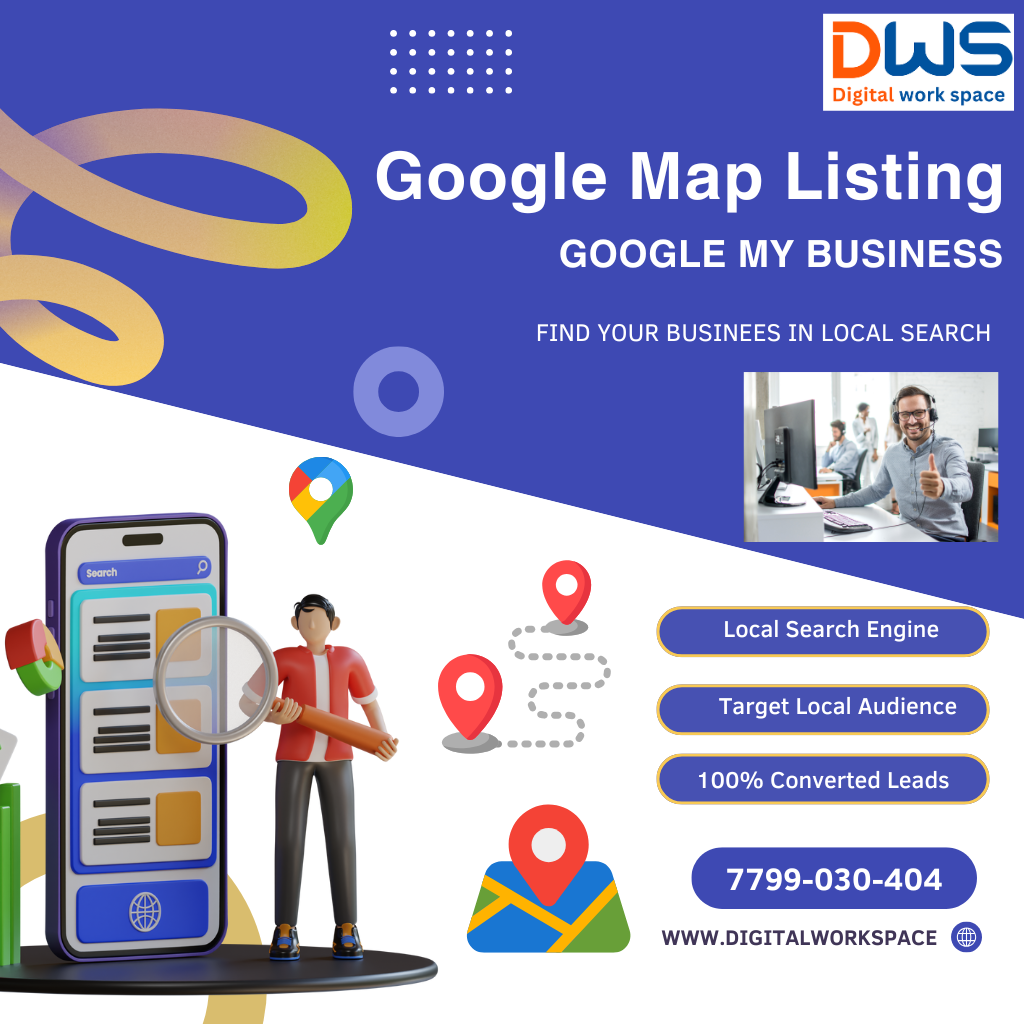 google map services-digital work space