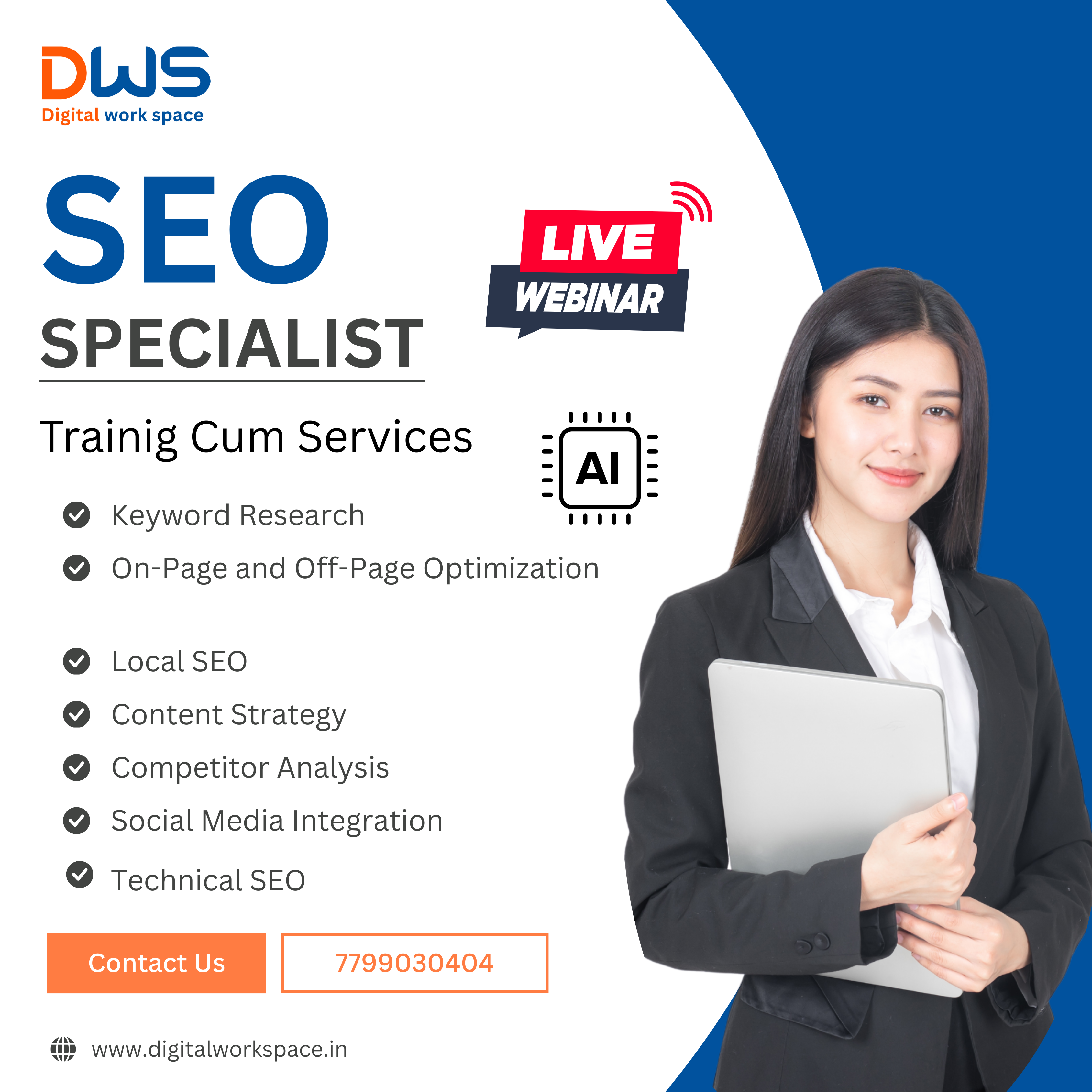 seo services - digital work space
