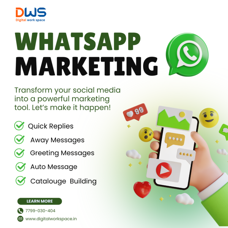 whatsapp marketing software- digital work space